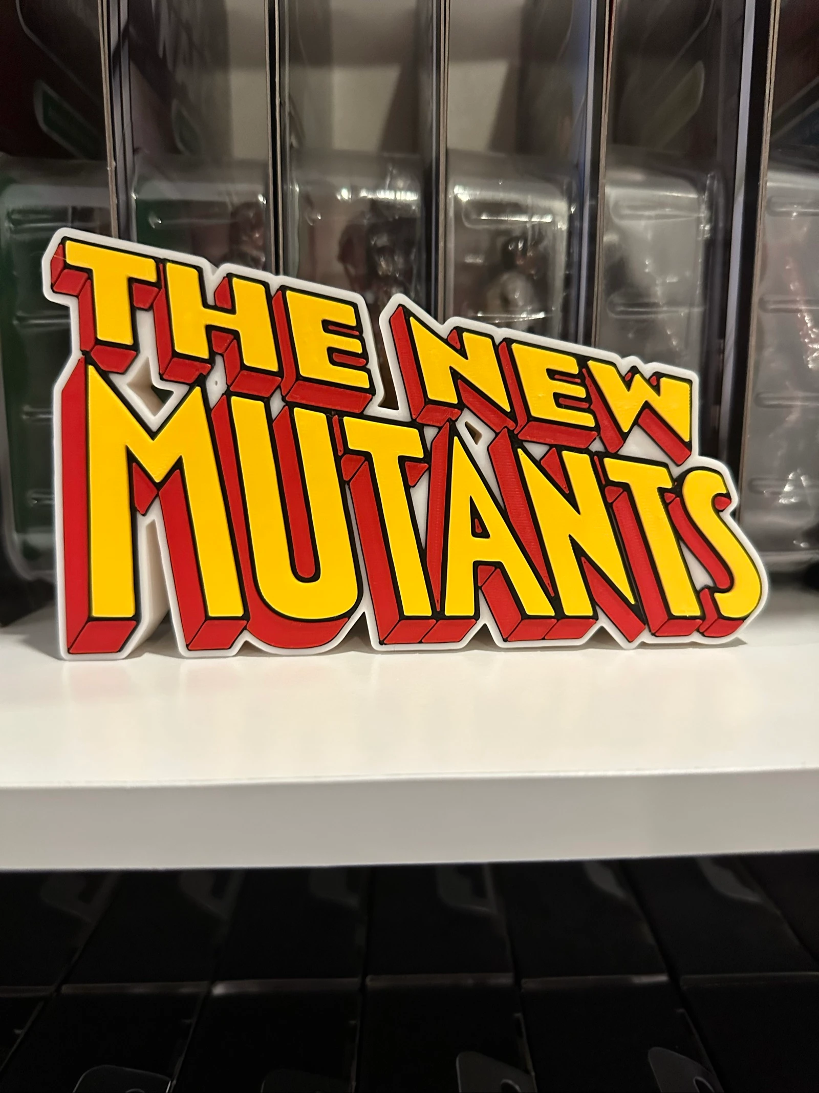 The New Mutants 3D logo